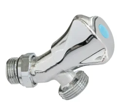 Robinet orientable à sortie inclinée pour machine à laver Entrée Mâle 1/2" - Sortie Mâle 3/4" Somatherm for you