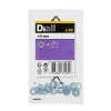 Rondelle plate petite en acier zingué ø5 mm - 20 pièces