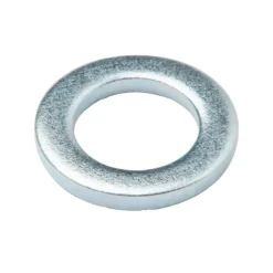 Rondelle plate petite en acier zingué ø5 mm - 20 pièces