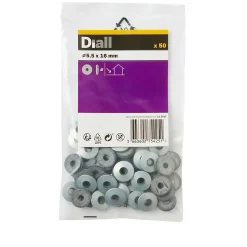 Rondelle pour tôle acier au carbone ø 5,5x16mm - 50 pièces