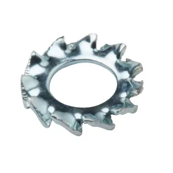 Rondelles dentelée en acier au carbone ø 4mm - 10 pièces