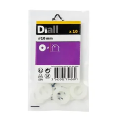 Rondelles en nylon ø 10mm - 10 pièces