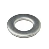 Rondelles plates de taille moyenne en acier inoxydable A2 ø 8mm - 10 pièces