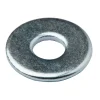 Rondelles plates larges de réparation en acier au carbone ø 4mm - 10 pièces