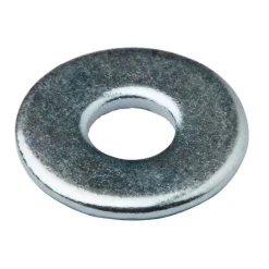 Rondelles plates larges de réparation en acier au carbone ø 4mm - 10 pièces