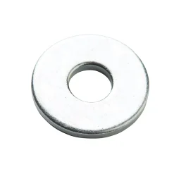 Rondelles plates larges en acier au carbone ø 6mm - 100 pièces