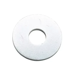 Rondelles plates larges en acier au carbone ø 10mm - 100 pièces