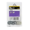 Rondelles plates larges en inox ø 6mm - 10 pièces