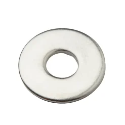 Rondelles plates larges en inox ø 6mm - 10 pièces