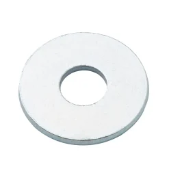 Rondelles plates larges en acier au carbone ø 8mm - 10 pièces