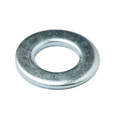 Rondelles plates moyennes en acier au carbone ø 8mm - 20 pièces