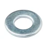 Rondelles plates moyennes en acier au carbone ø 4mm - 20 pièces