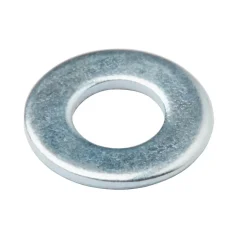 Rondelles plates moyennes en acier au carbone ø 4mm - 20 pièces