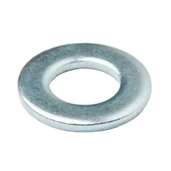 Rondelles plates moyennes en acier au carbone ø 10mm - 20 pièces