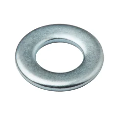 Rondelles plates moyennes en acier au carbone ø 5mm - 20 pièces