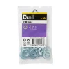 Rondelles plates étroites en acier au carbone ø 10mm - 20 pièces