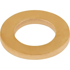 Rondelles plates étroites en laiton ø 8mm - 10 pièces