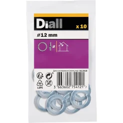 Rondelles ressorts en acier au carbone ø 12mm - 10 pièces