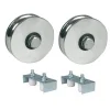 Roue 125mm R-groove avec 2 BB & 30x40 Gate guides in bracket x2