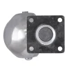 Roulette bille pivotante sans frein ø50 mm, plaque, charge max 40kg