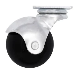 Roulette bille pivotante sans frein ø50 mm, plaque, charge max 40kg