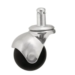 Roulette bille pivotante sans frein ø40 mm, tige, charge max 40kg