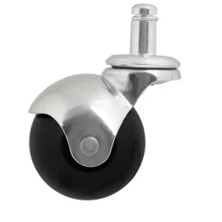 Roulette bille pivotante sans frein ø50 mm, tige, charge max 40kg