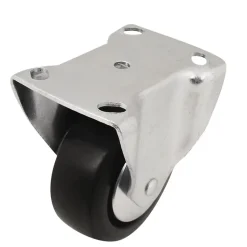 Roulette fixe ø6.47 cm,40 kg Caoutchouc thermoplastique (TPR)