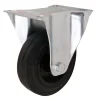 Roulette fixe ø10 cm,75 kg Caoutchouc
