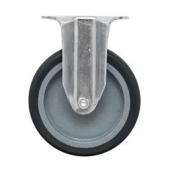Roulette fixe à platine fixe ø 10 cm, charge max 70 kg