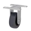 Roulette fixe grise ø4.9 cm, charge max 30 kg