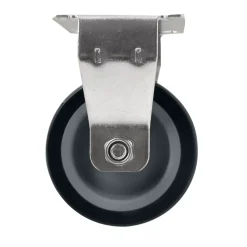 Roulette fixe grise ø7.5 cm, charge max 60 kg