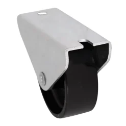 Roulette fixe noire ø4.45 cm, charge max 20 kg