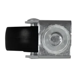 Roulette pivotante ø4.1 cm,15 kg Noir