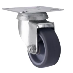 Roulette pivotante grise ø5 cm, charge max 30 kg