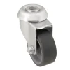 Roulette pivotante grise ø5.02 cm, charge max 30 kg