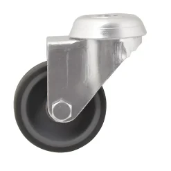 Roulette pivotante grise ø5.02 cm, charge max 30 kg