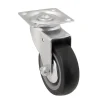 Roulette pivotante grise ø7.5 cm, charge max 60 kg