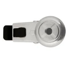 Roulette pivotante grise ø7.5 cm avec freins, charge max 60 kg