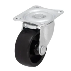 Roulette pivotante noire ø4.1 cm, charge max 20 kg