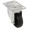 Roulette pivotante noire ø8 cm, charge max 70 kg