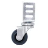 Roulette pivotante noire ø4.9 cm, charge max 35 kg