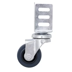 Roulette pivotante noire ø4.9 cm, charge max 35 kg