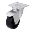 Roulette pivotante sans frein ø41 mm, plaque 42 x 42 mm, charge max 25kg