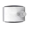 Roulette pivotante sans frein ø50 mm, tige filetée 10 x 20 mm, charge max 40kg