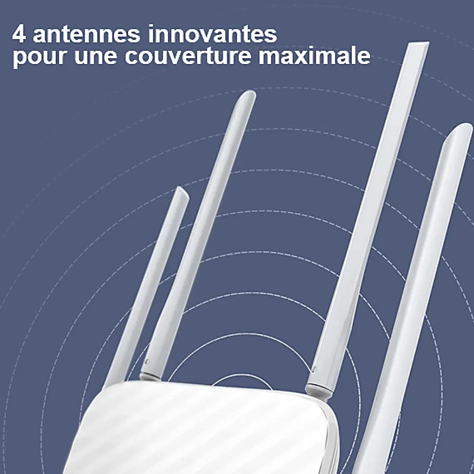 Routeur / Point d'accès WiFi 5 bi-bande AC1200 Mbps TP-Link