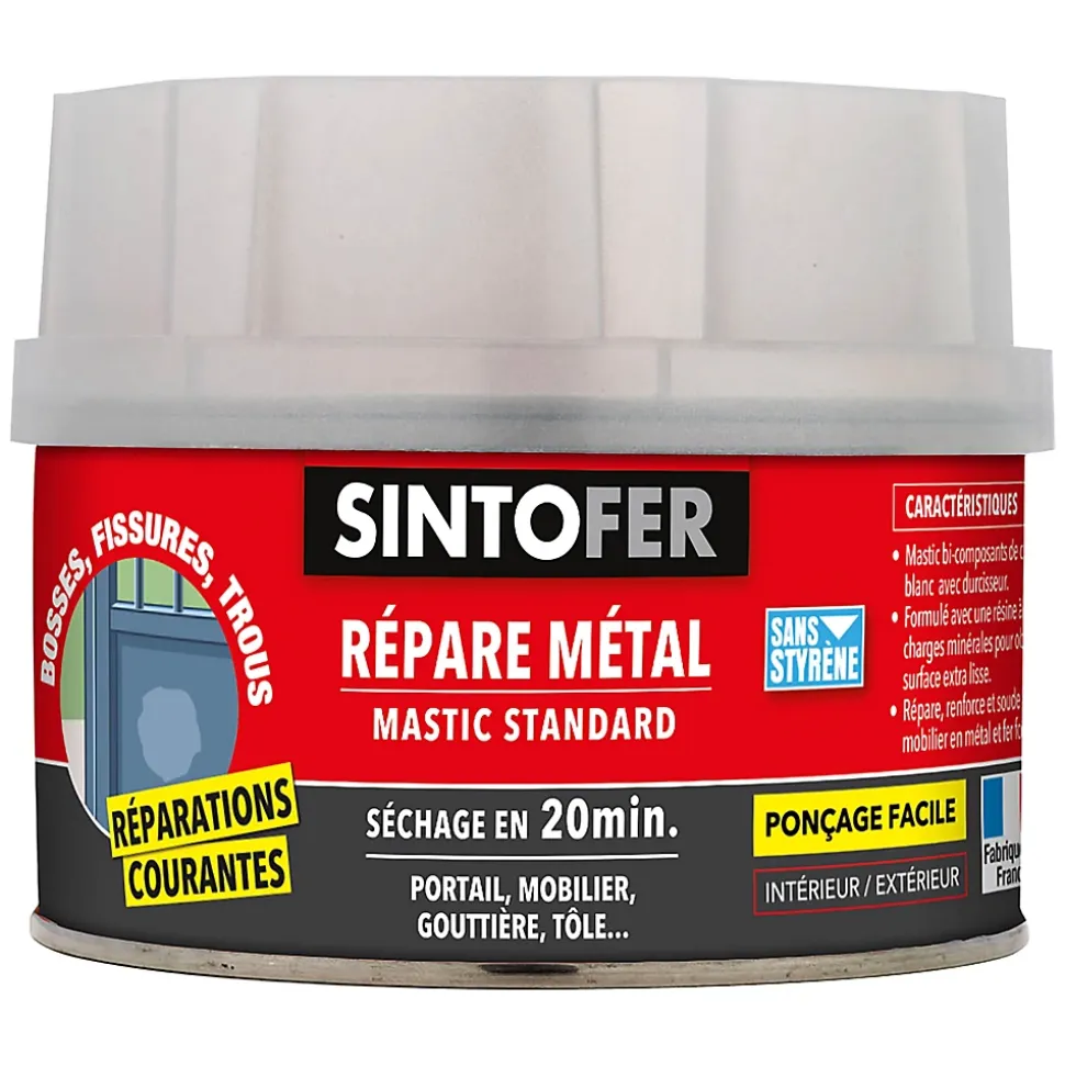 Répare métal Sintofer standard 500 ml