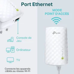 Répéteur WiFi bi-bande AC750 TP-Link blanc