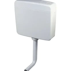 Réservoir WC - REGI SUPER - Regiplast - Simple débit - Semi-bas - Interrompable