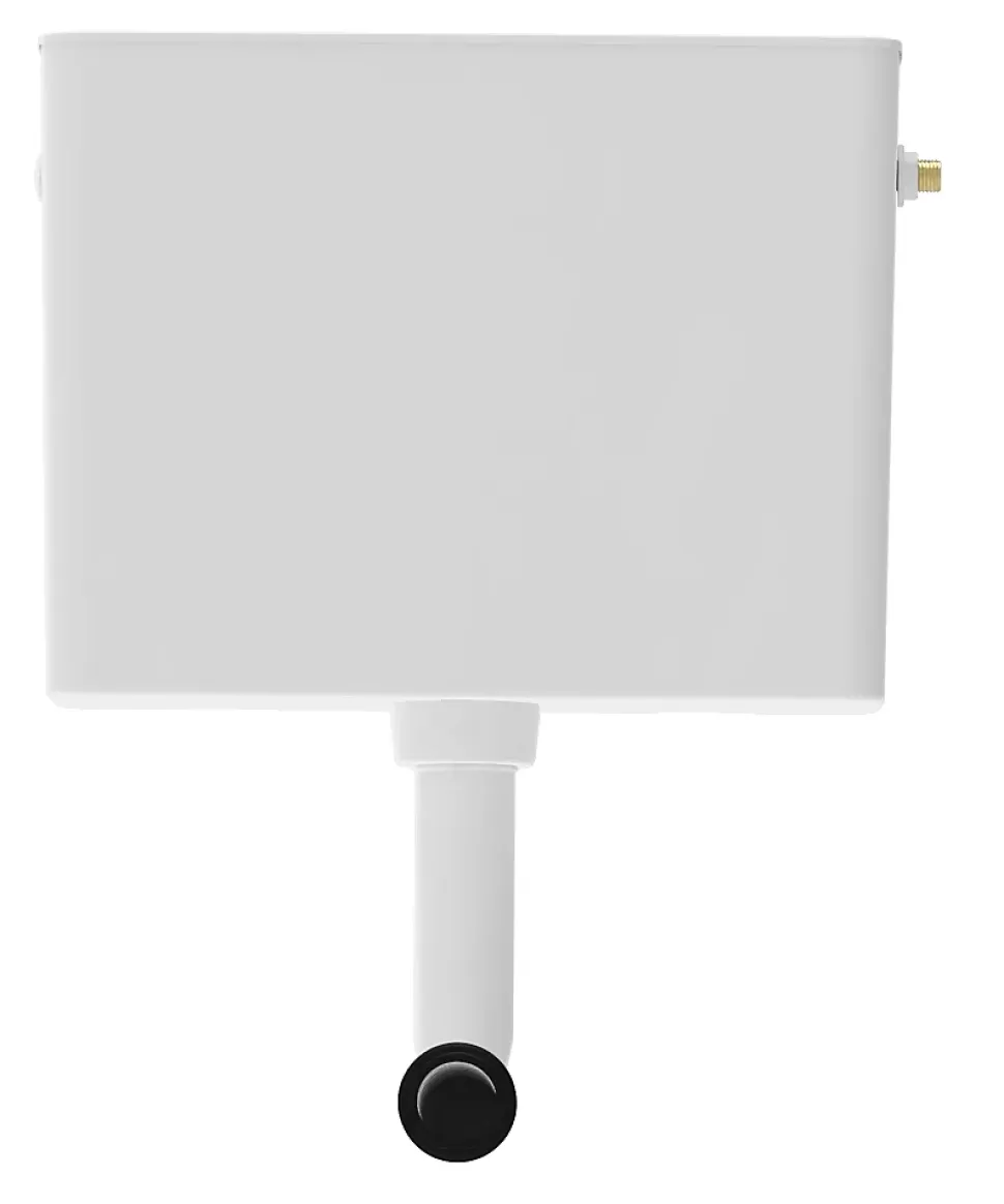 Réservoir WC 7.5L semi-bas simple touche, Siamp Tosca